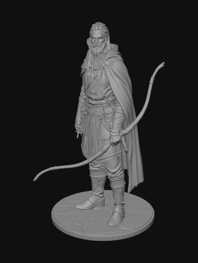 3D model for Elderwood Ranger