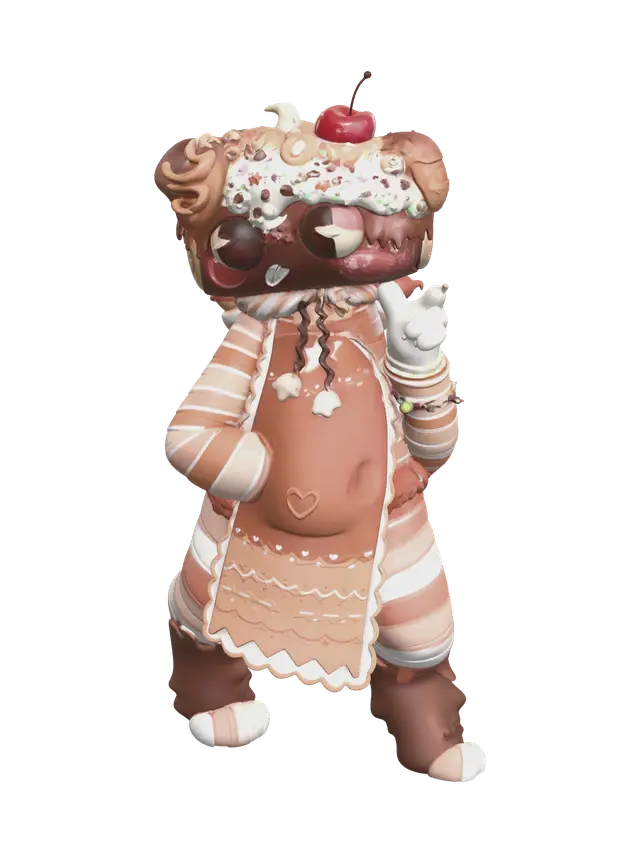 3D model for Modern Cosmo Dandys World