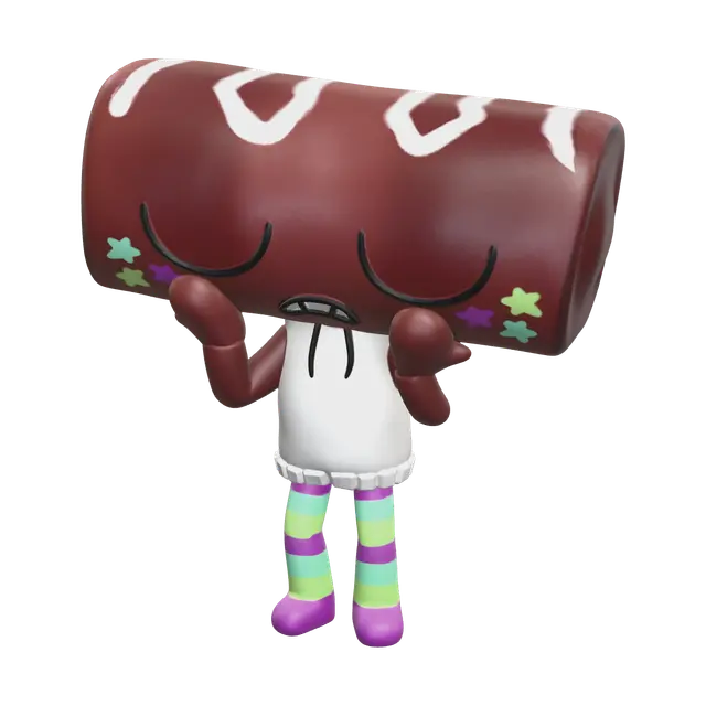 3D model for Stylized Cosmo Dandys World