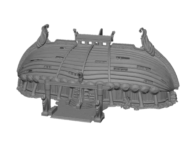 3D model for Viking Roundhouse