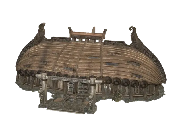 3D model for Viking Roundhouse