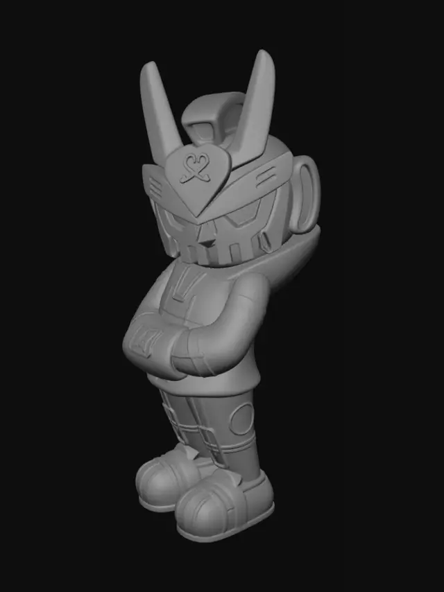 3D model for Skullhorn Battle Bot