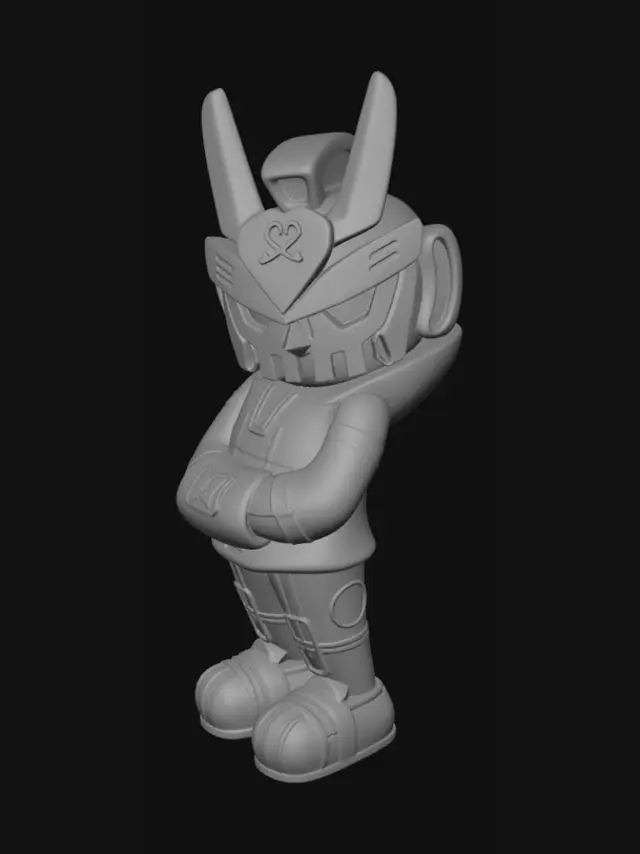 3D model for Skullhorn Battle Bot