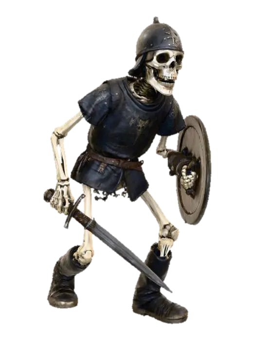 3D model for Skeleton Warrior