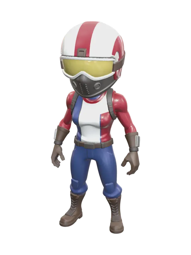 3D model for Low-Poly Mogul Master