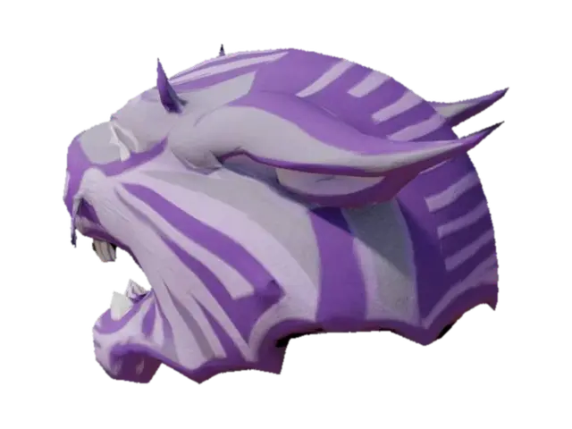 Wildcat Spirit 3D model, vytvořený pomocí AI