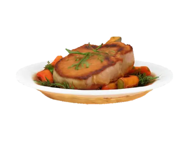 #AroundTheWorld#, [Poland] kotlet schabowy - Dish 3D model, vytvořený pomocí AI