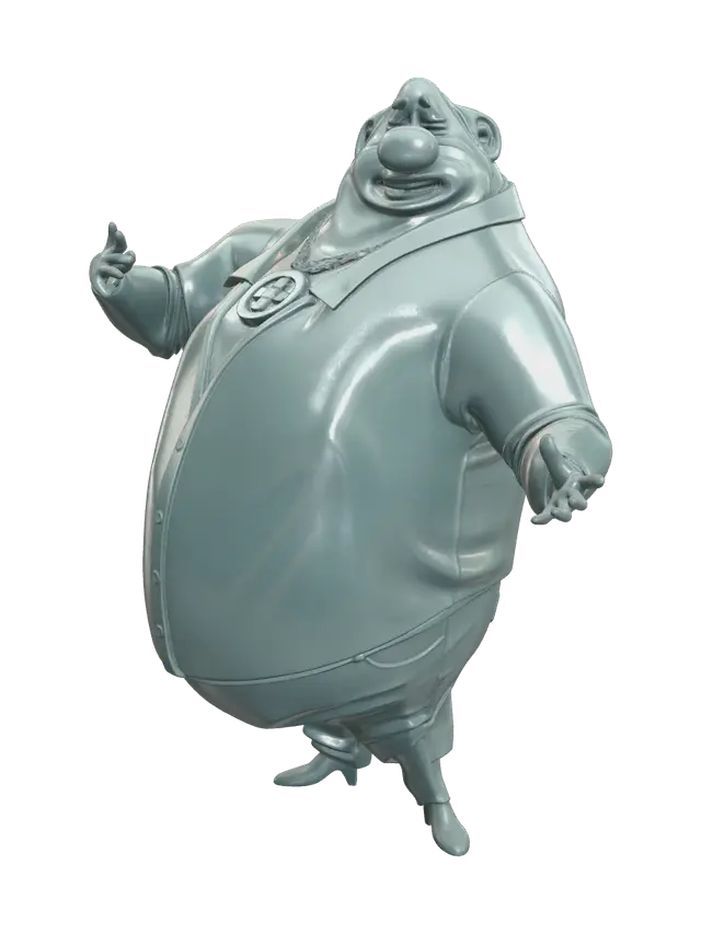 Low-Poly El Macho - Elmacho 3D model, vytvořený pomocí AI