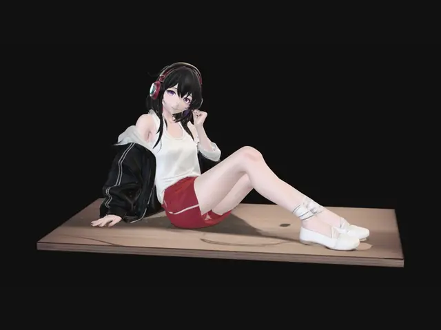 3D model for Starry Window Serenade