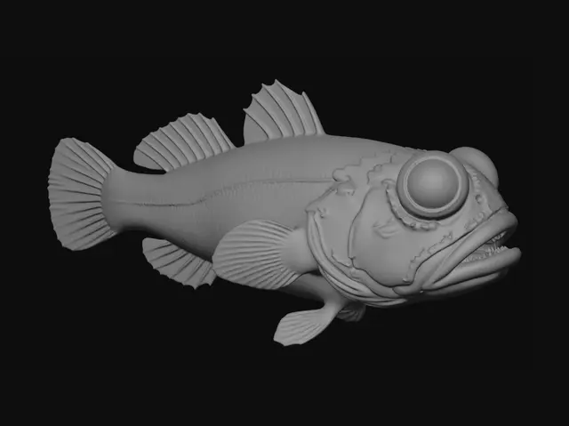 3D model for Leviathan of the Depths