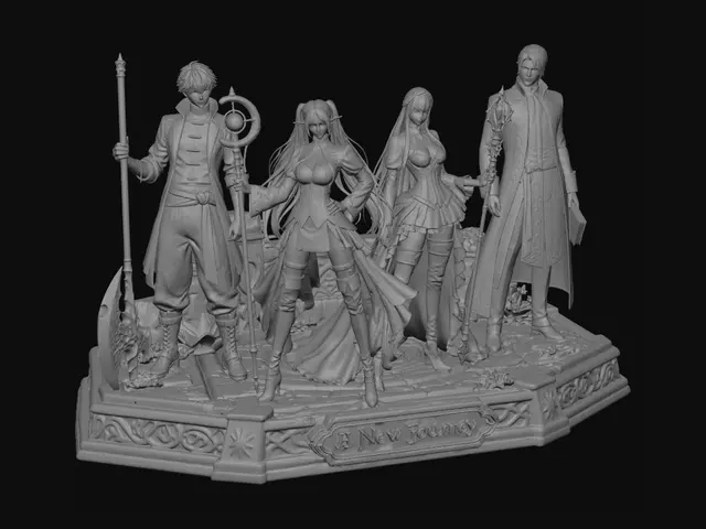 3D model for A New Journey