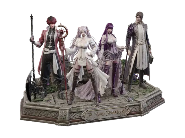 A New Journey 3D model, vytvořený pomocí AI