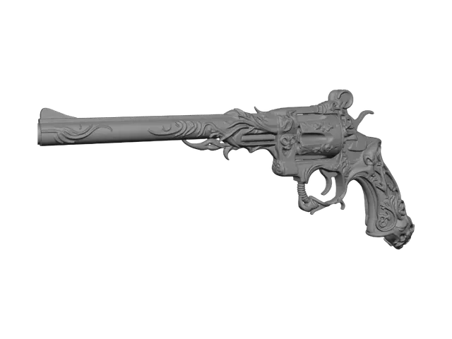 3D model for Requiem Revolver
