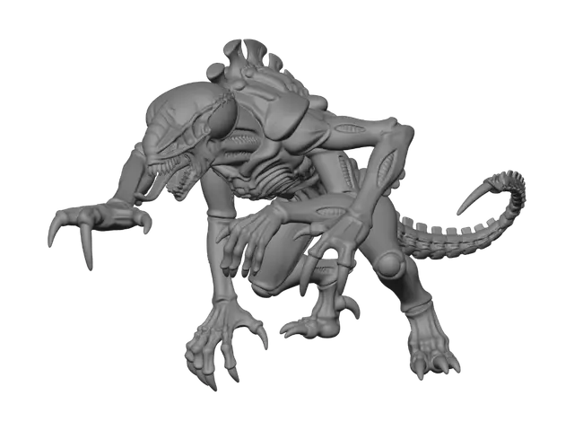 3D model for Violet Behemoth