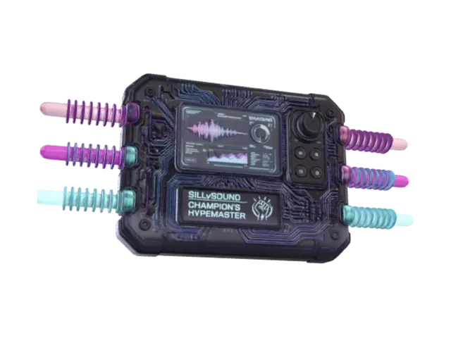 3D model for SillySound Champion's HypeMaster