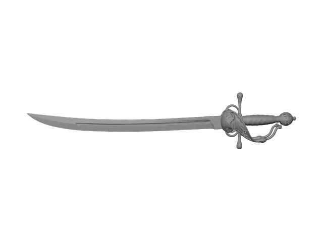 3D model for Ornate Filigree Dagger