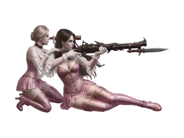 3D model for Nyla and Nyssa