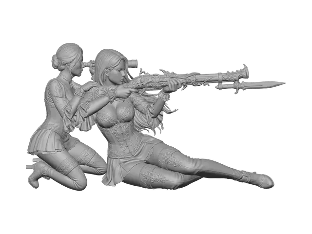 3D model for Nyla and Nyssa