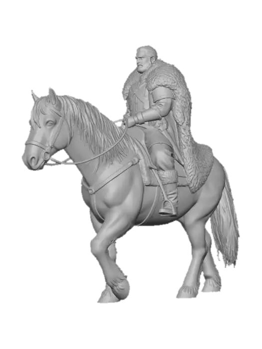 3D model for Rider in the Ice