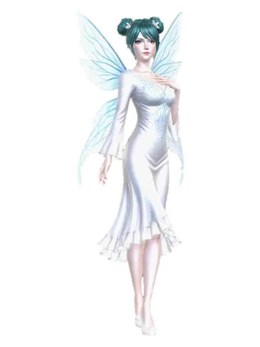 Modelo 3D de Frostwing Fairy - Wing, generado por IA