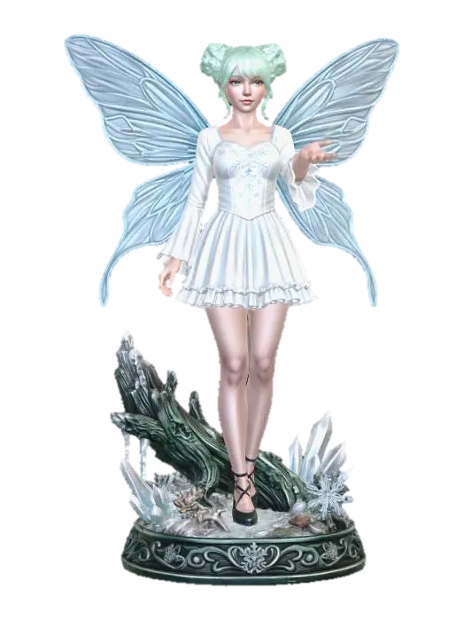 Modelo 3D de Frostwing Fairy - Wing, generado por IA