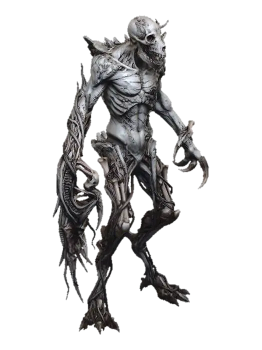 Stonebound Abomination - Bonebound 3D model, vytvořený pomocí AI