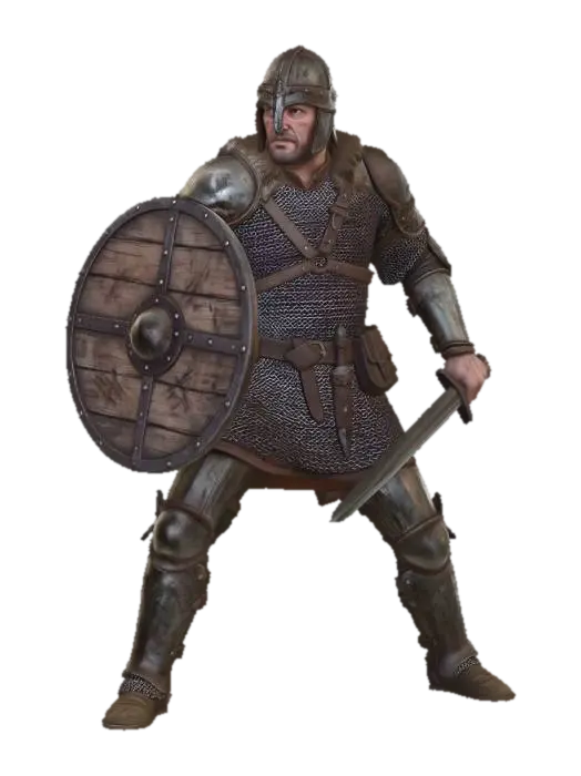 Ironclad Warrior - Mercenary 3D model, vytvořený pomocí AI