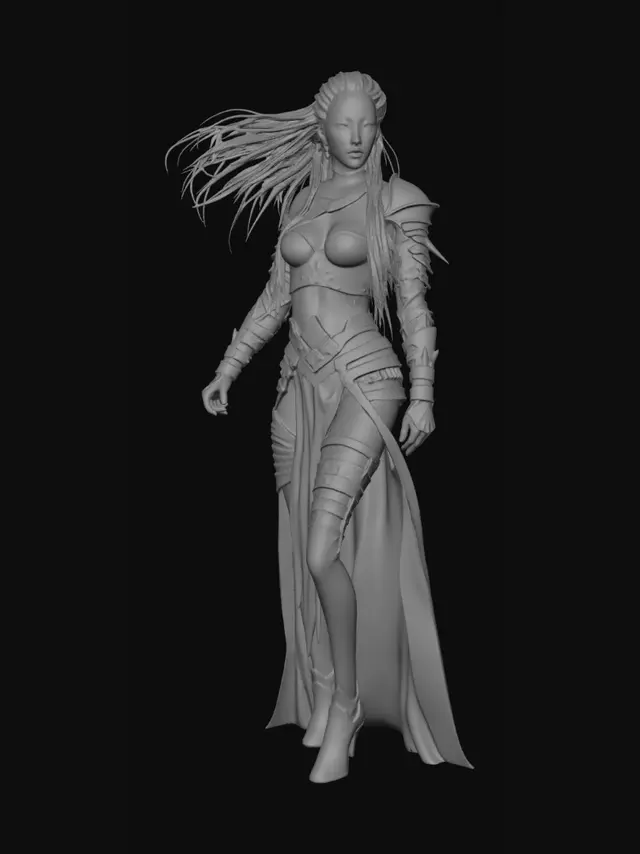 3D model for Embersteel Valkyrie