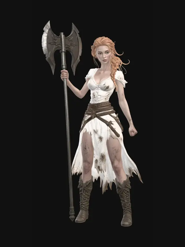 3D model for Dustbound Warrior