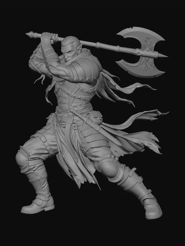 3D model for Ironstorm Berserker