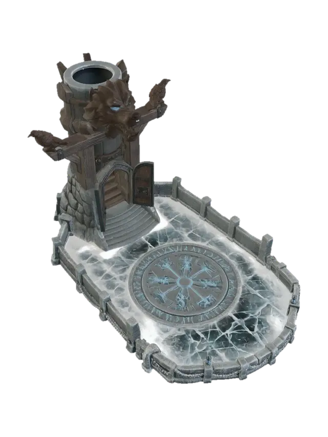 3D model for Frostwolf Gate