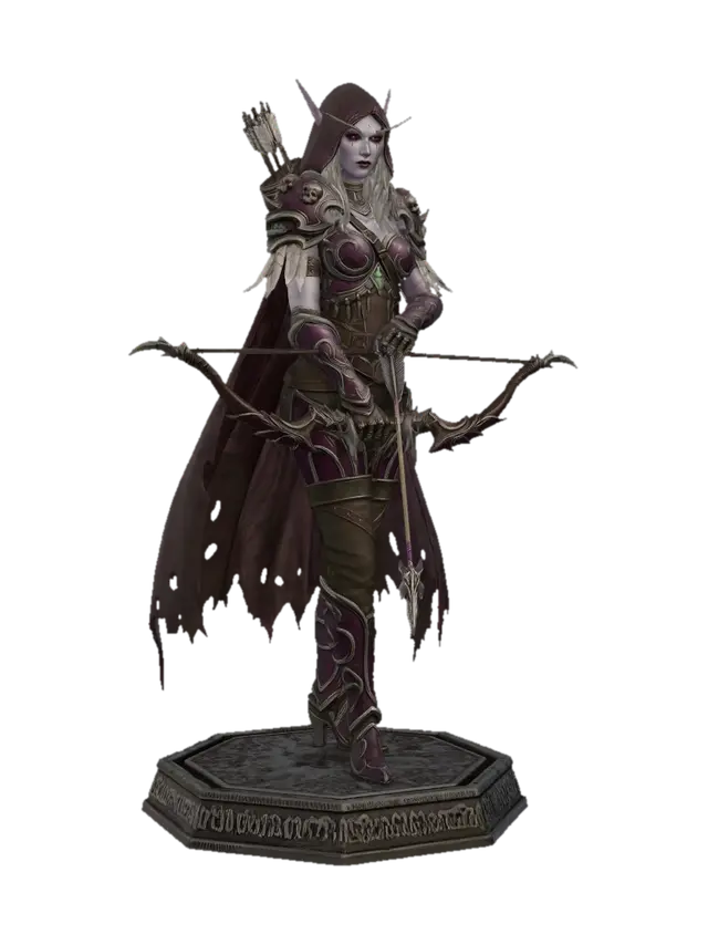Forsaken Ranger - Wow 3D model, vytvořený pomocí AI