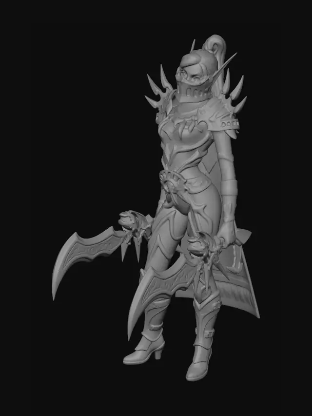 3D model for Emerald Sentinel
