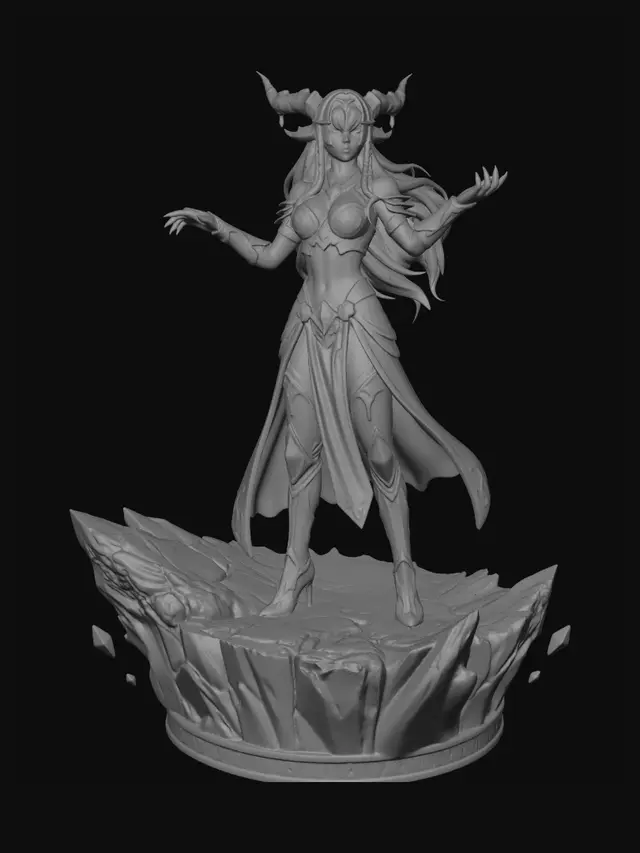 3D model for Crimson Infernal Empress