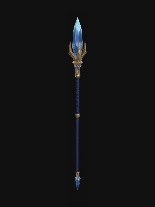 3D model for Azure Crystal Spear