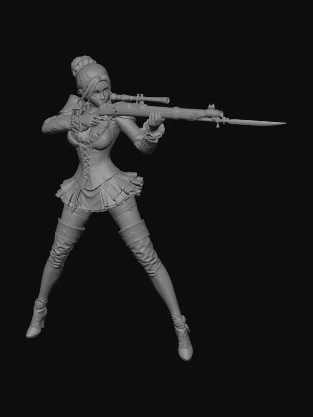3D model for Shadowed Sharpshooter