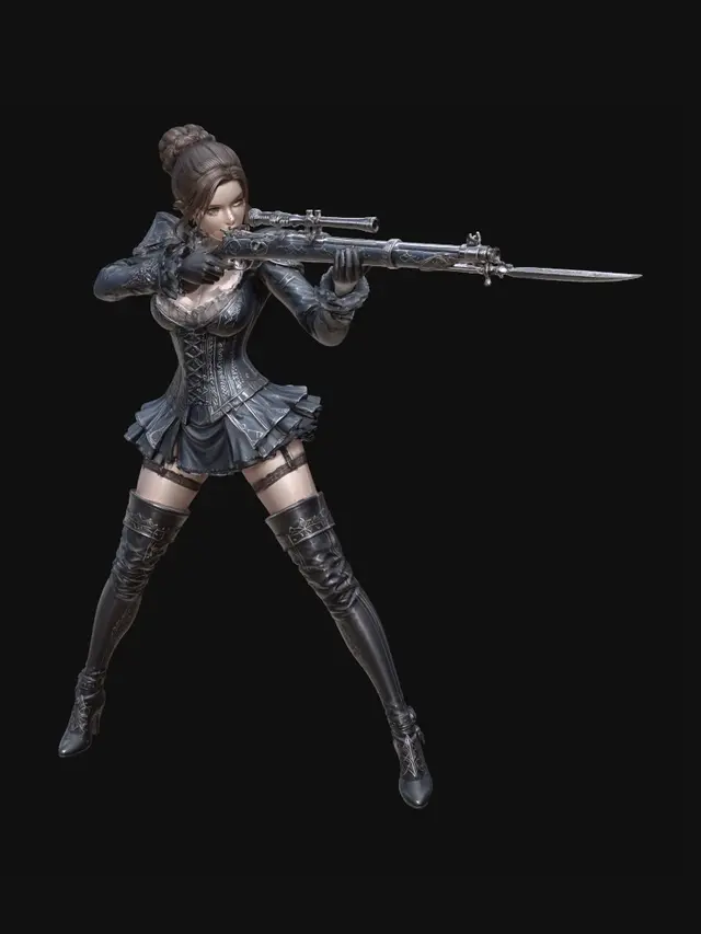 3D model for Shadowed Sharpshooter