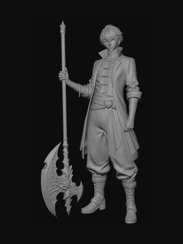 3D model for Crimson Vanguard