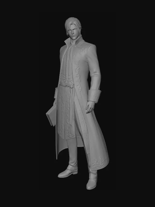 3D model for Regal Court Attire