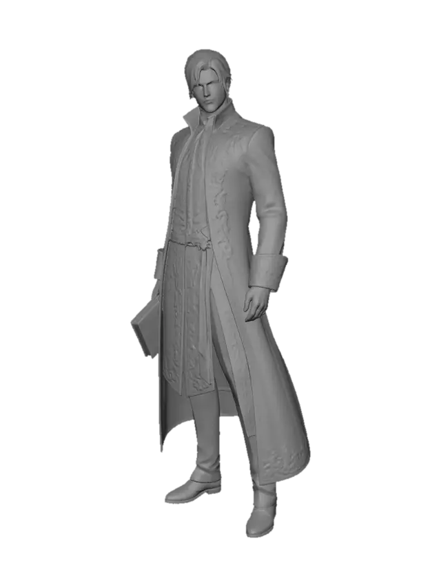 3D model for Regal Court Attire