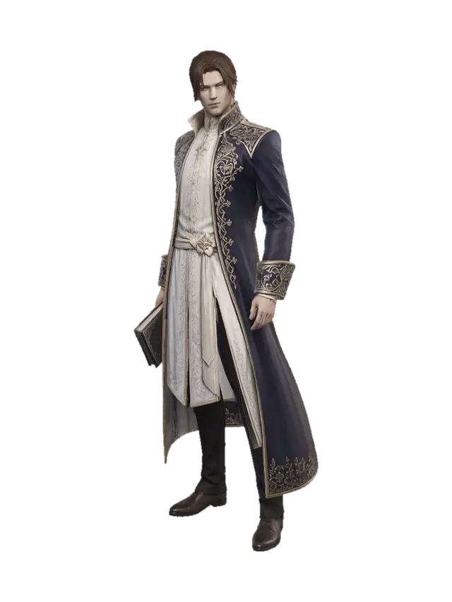 3D model for Regal Court Attire
