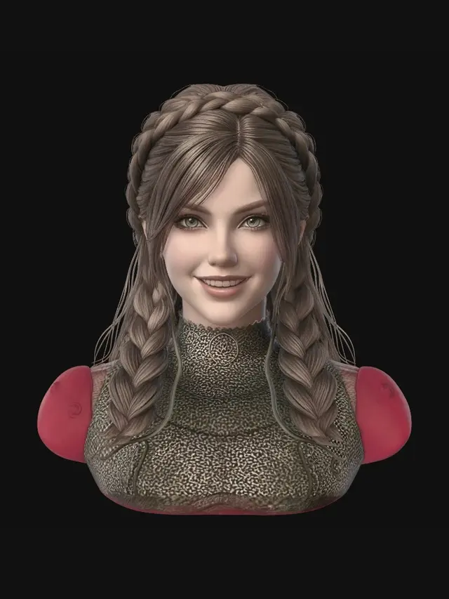 3D model for Violet Velvet Waltz