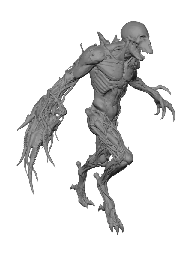 3D model for Mutated Bone Abomination