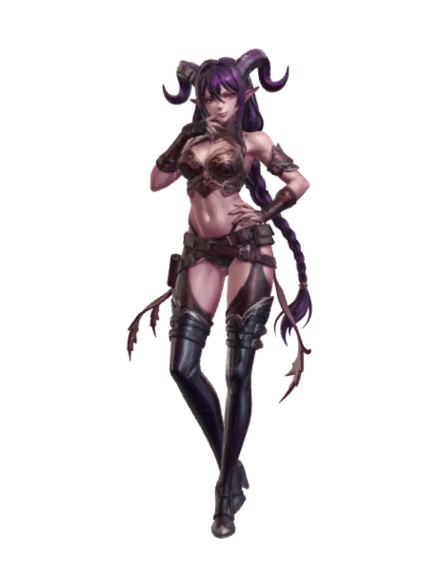 3D model for Horned Enchantress