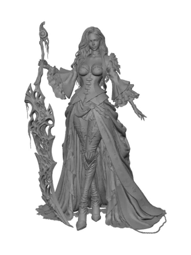 3D model for Crimson Lace Vanguard