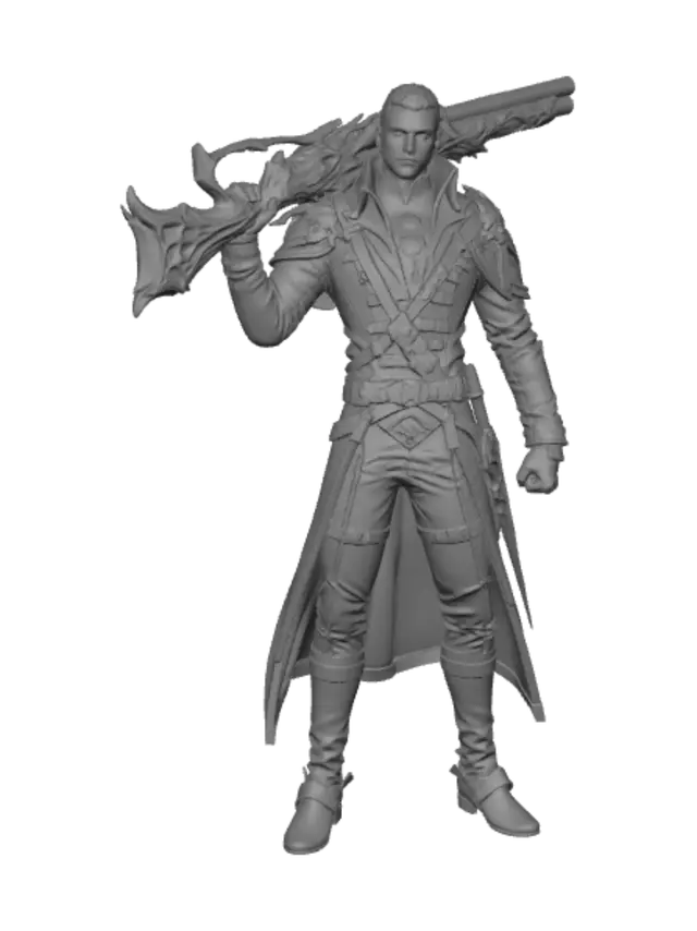 3D model for Obsidian Rifle-Duke