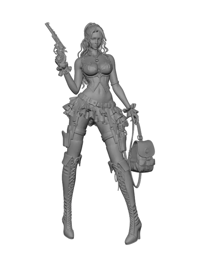 3D model for Adventurous Baroque Lara