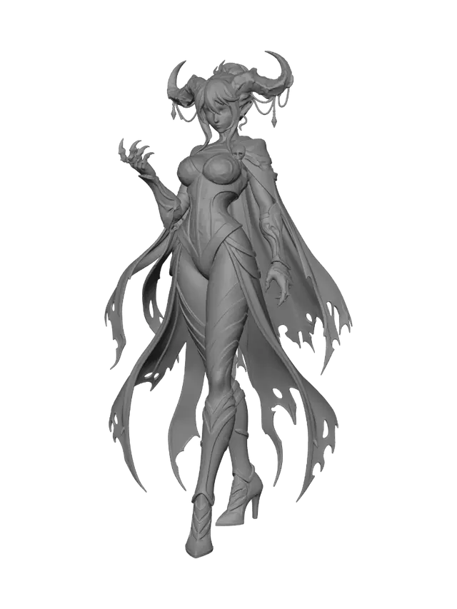 3D model for Azure Lace Fairy