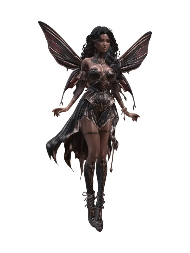 3D model for Whispering Wings