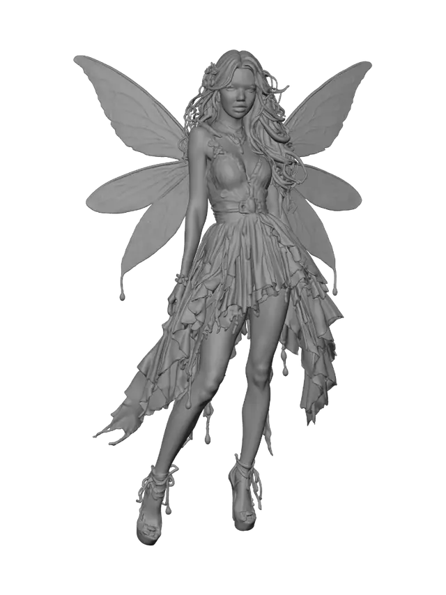 3D model for Azure Lace Fairy